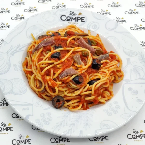 espaguetis-Putanesca